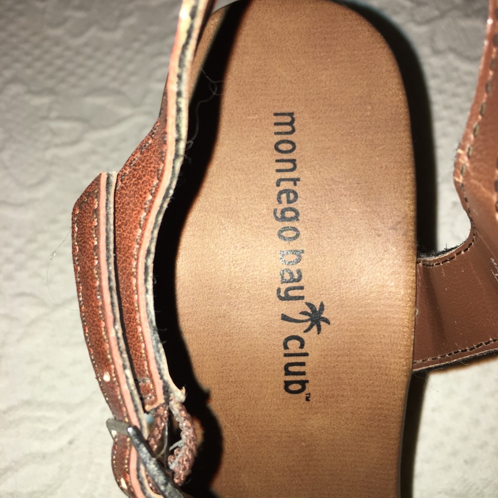 Montego Bay Club Wedge Sling Backs! - Picture 6 of 8